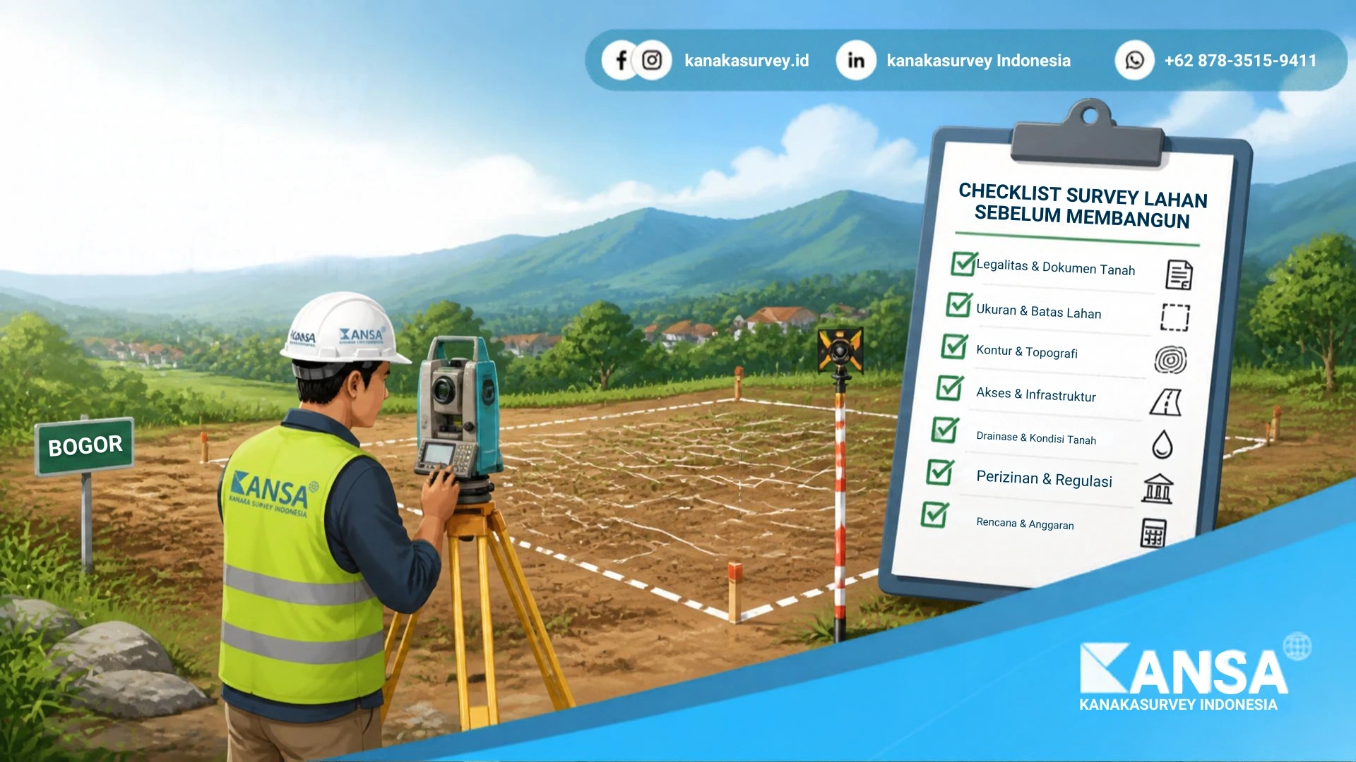 Jasa Survey Lahan Bogor Checklist Ini Sebelum Membangun