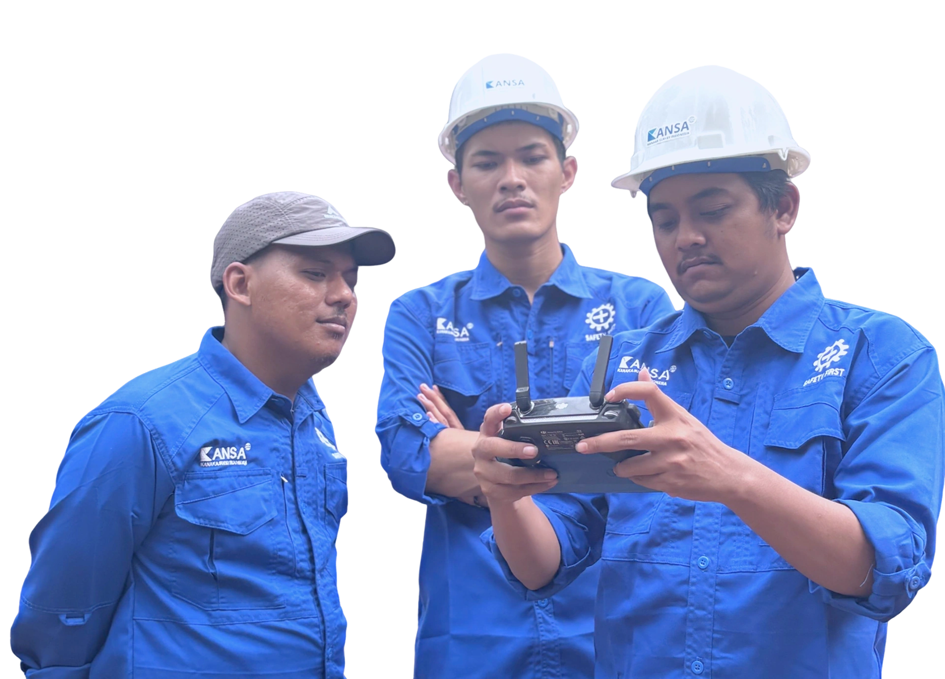 Tim surveyor Kanaka Survey Indonesia