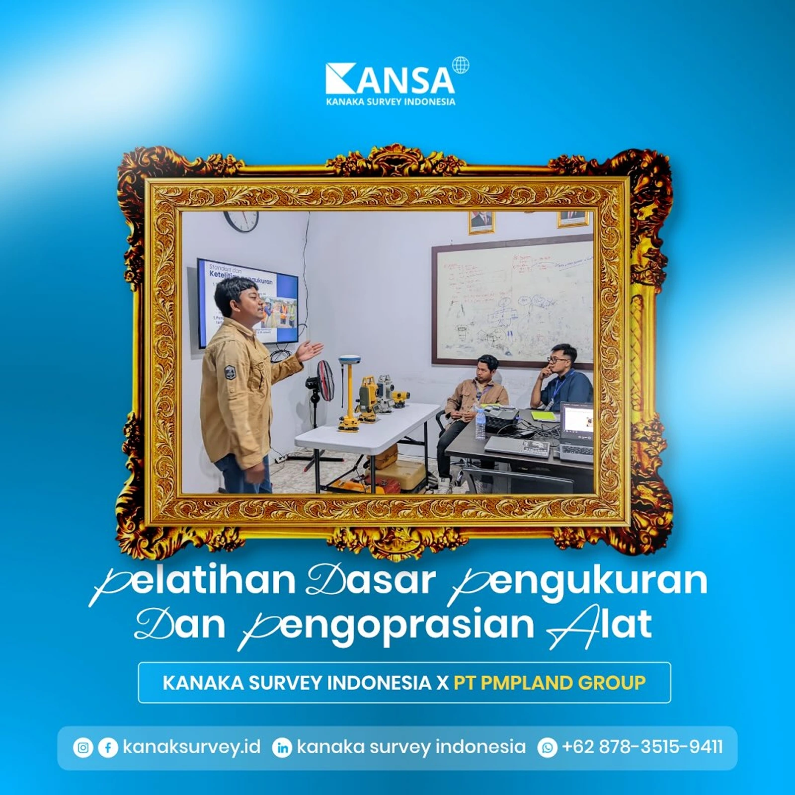 Postingan Instagram Kanaka Survey Indonesia 1