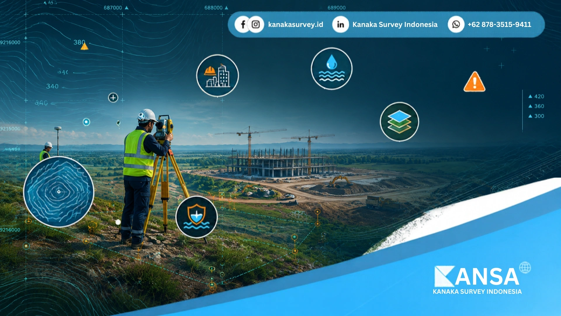Jasa Survey Topografi Profesional Untuk Konstruksi Dan Lahan
