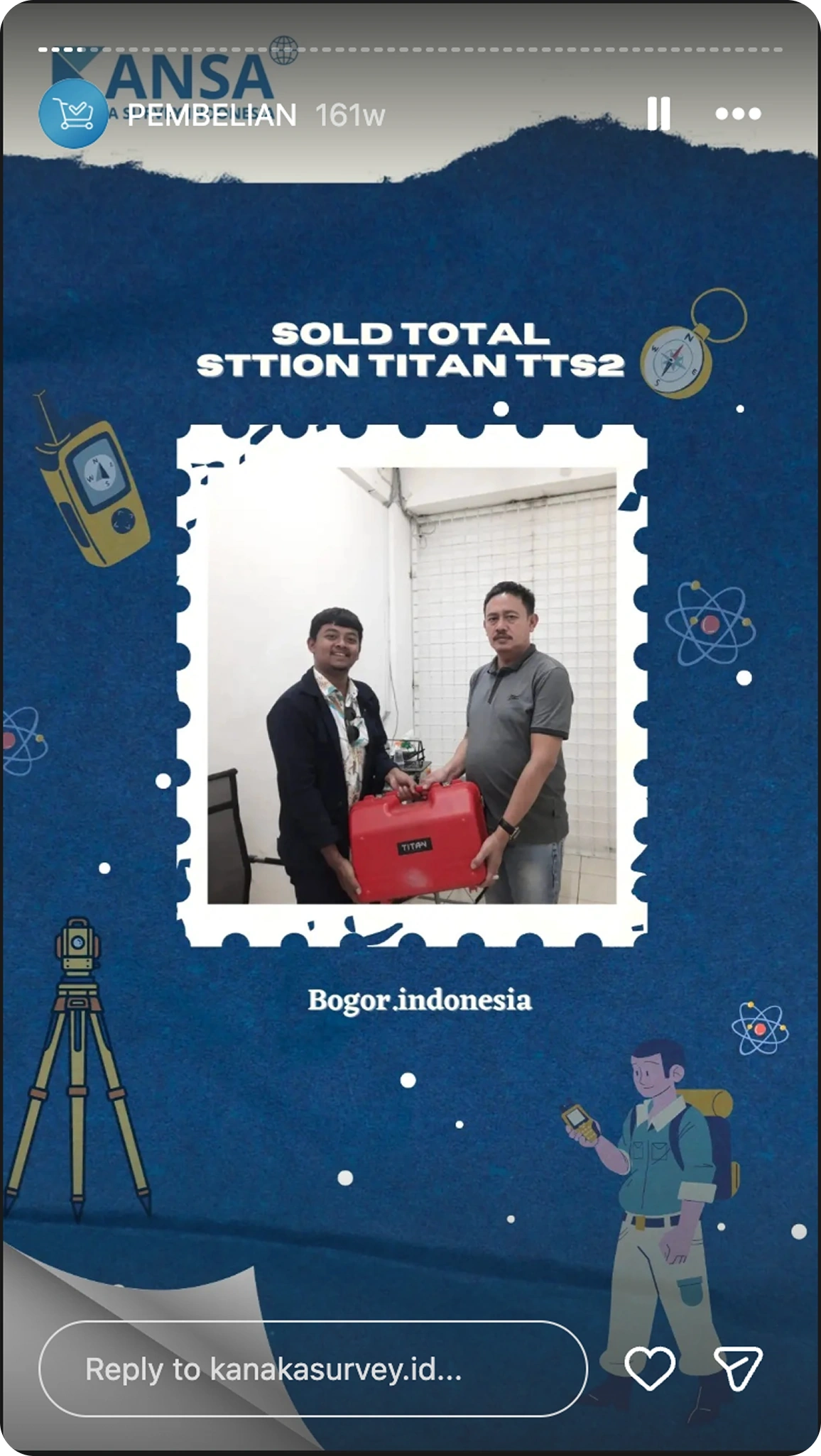 Dokumentasi klien Kanaka Survey Indonesia
