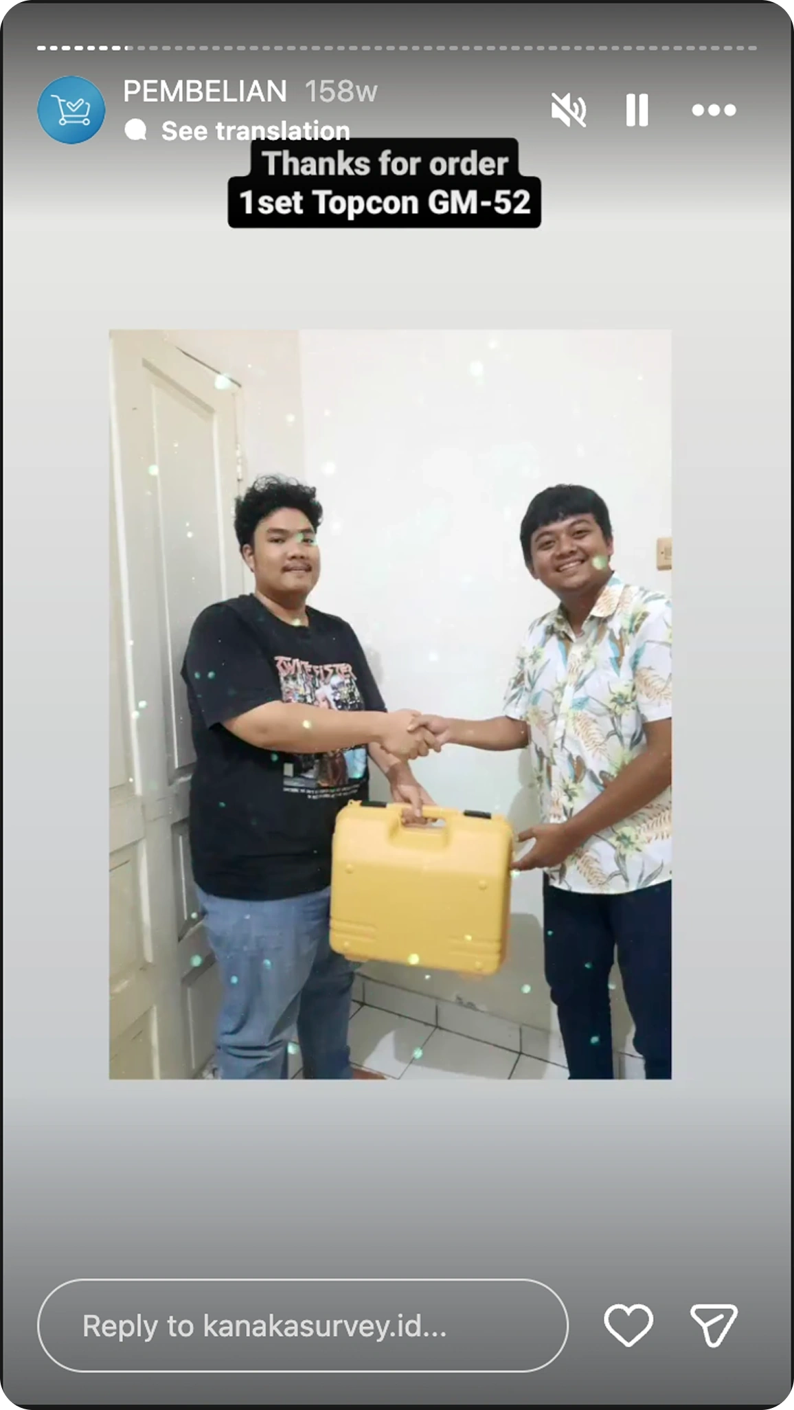 Dokumentasi klien Kanaka Survey Indonesia