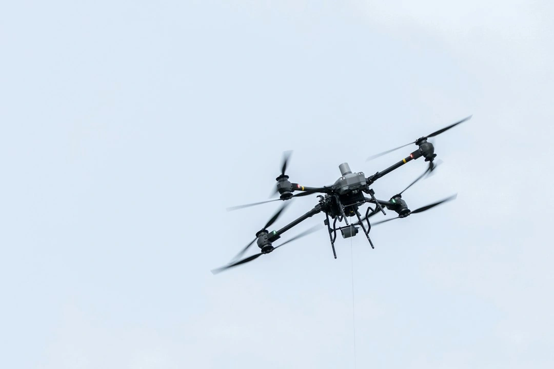 Hasil peta kontur digital 3D dari pemetaan drone mapping